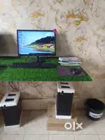 Frontech new sold computer system with mouse keyboard cpu monitor..