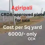 Agiripalli CRDA low cost plots for sale
