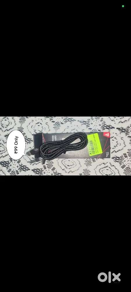 2 boAt Type C Cable & 1 AUX Cable