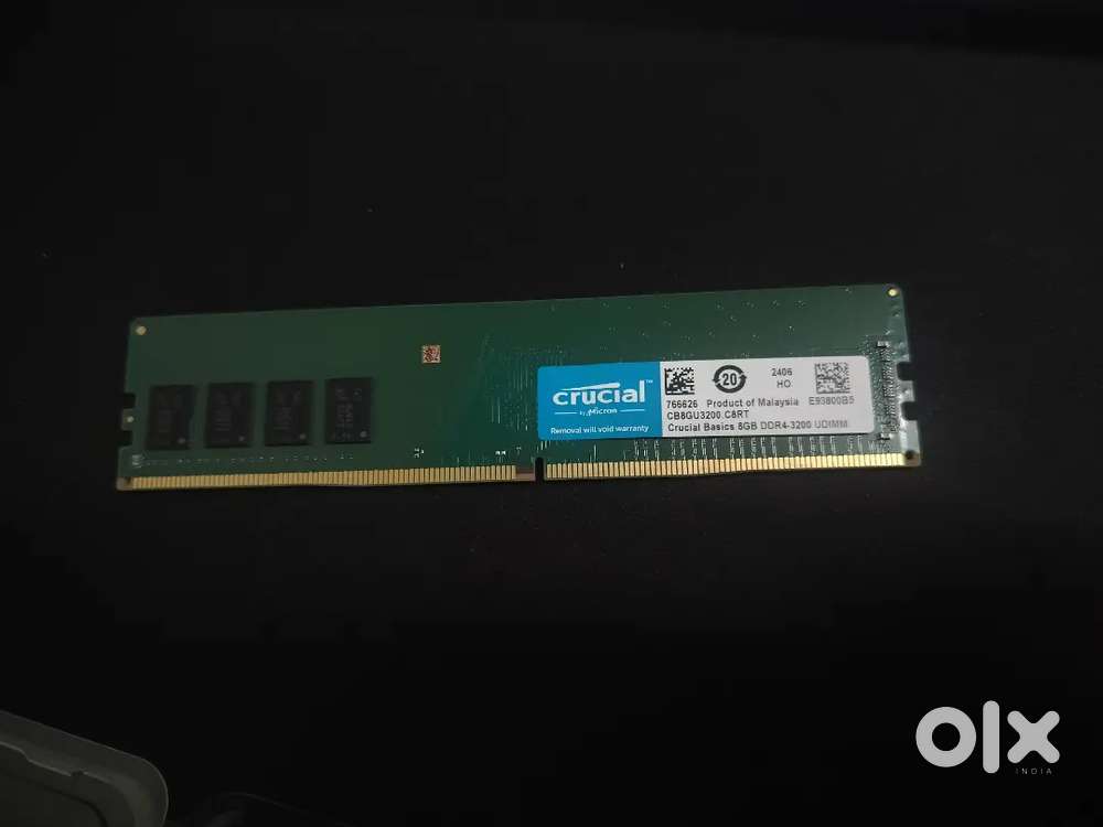 Crucial RAM 8GB DDR4 3200MHz