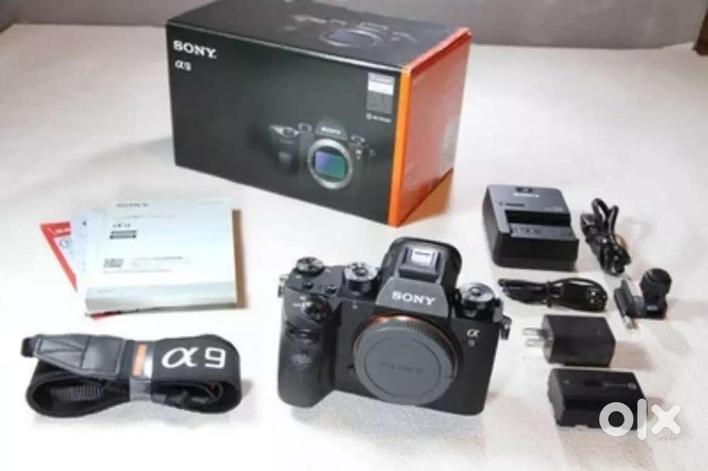 Uses item Sony a9 ILCE-9 Mirrorless Camera With All Accessories.