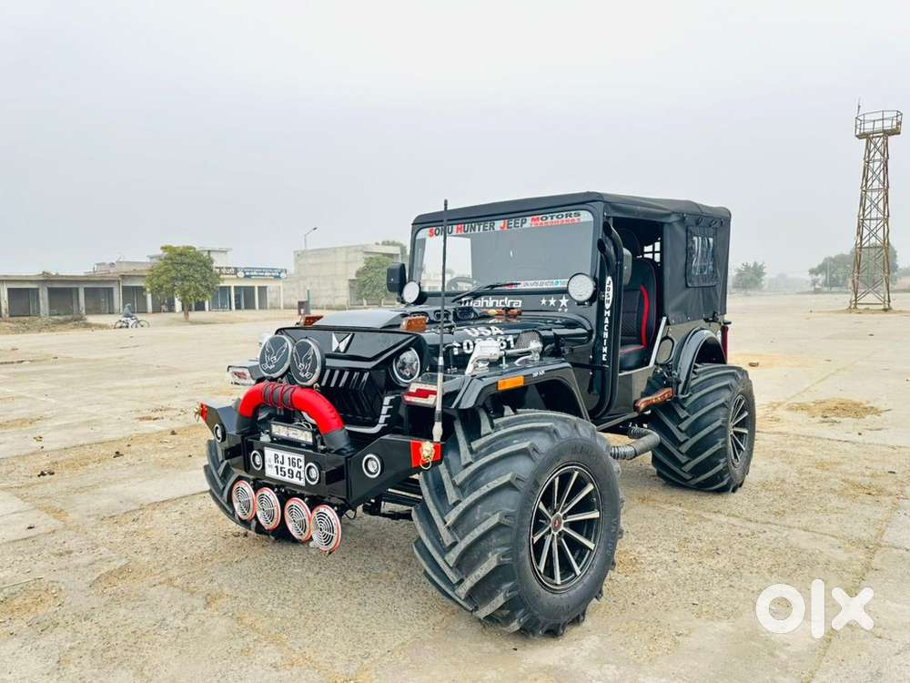 Modified jeeps willys jeeps AC jeeps Thar Hunter jeeps