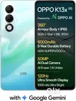 Take a look at this K13x 5G 6000mAh and 45W SUPERVOOC Charger