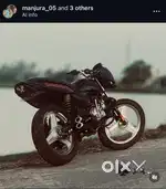 Platina 100cc fully modified bike