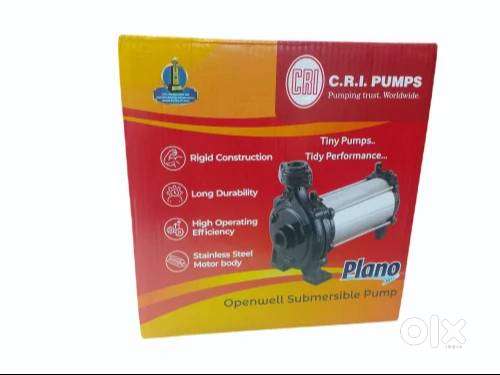 Brand New CRI Plano 1 HP Submersible Pumpset (5 Star, ISI Rated) Pump