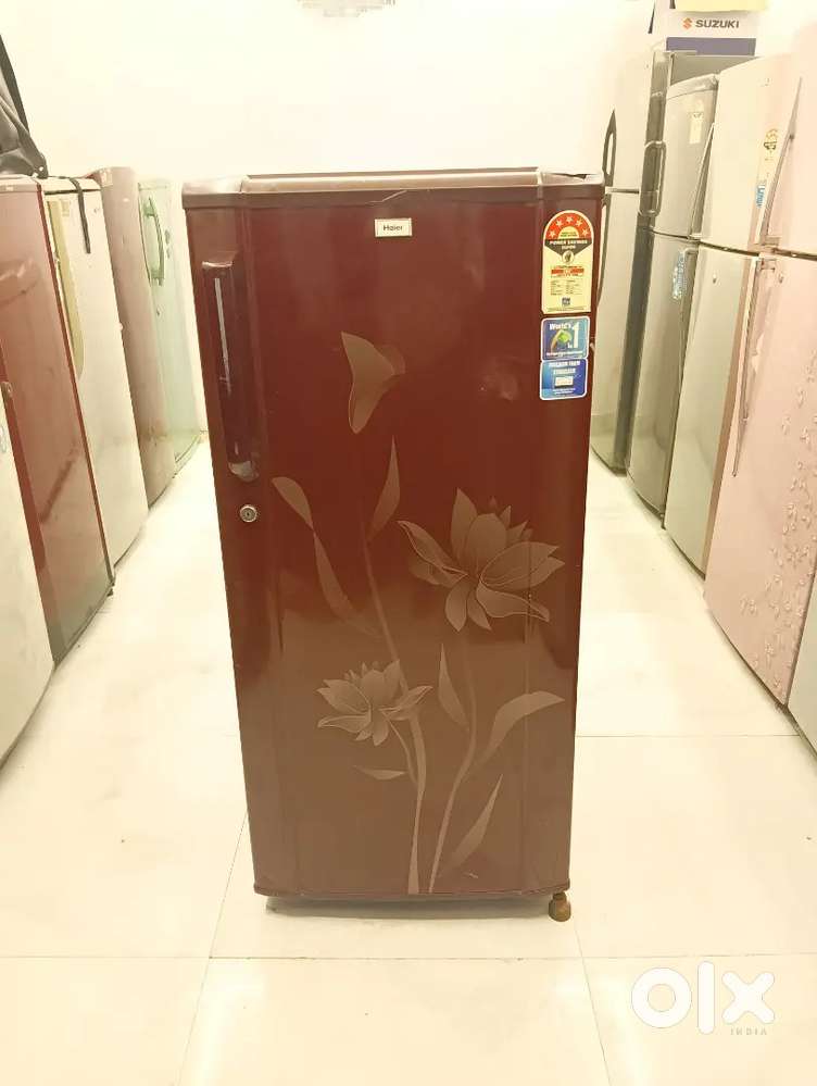 Haier 190 Liters single door fridge 5 years warranty free delivery