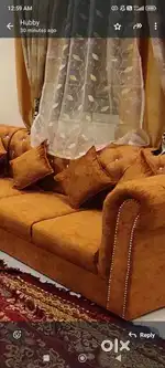L type 9 seater sofa very good conditions with pillow