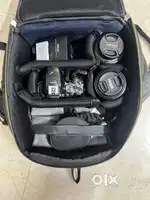 Nikon D 5600 with two nikon lenses 18-55 kit lense and 50mm f1.8 prime