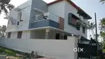 Ulloor-Akkulam Bypass, Red Brick Construction, 4BHK New House