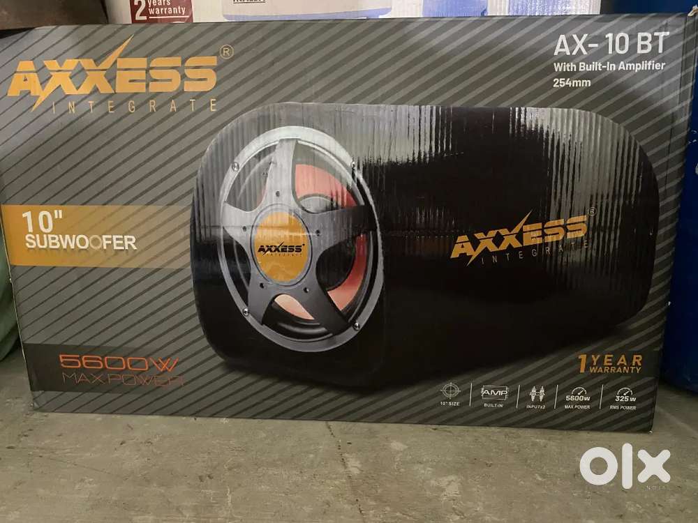 Bass tube with warranty with wires