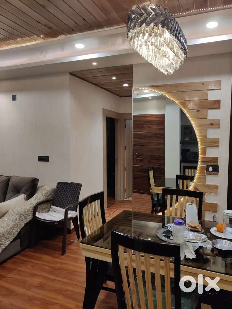 Fully furnished flat with premium quality branded products.