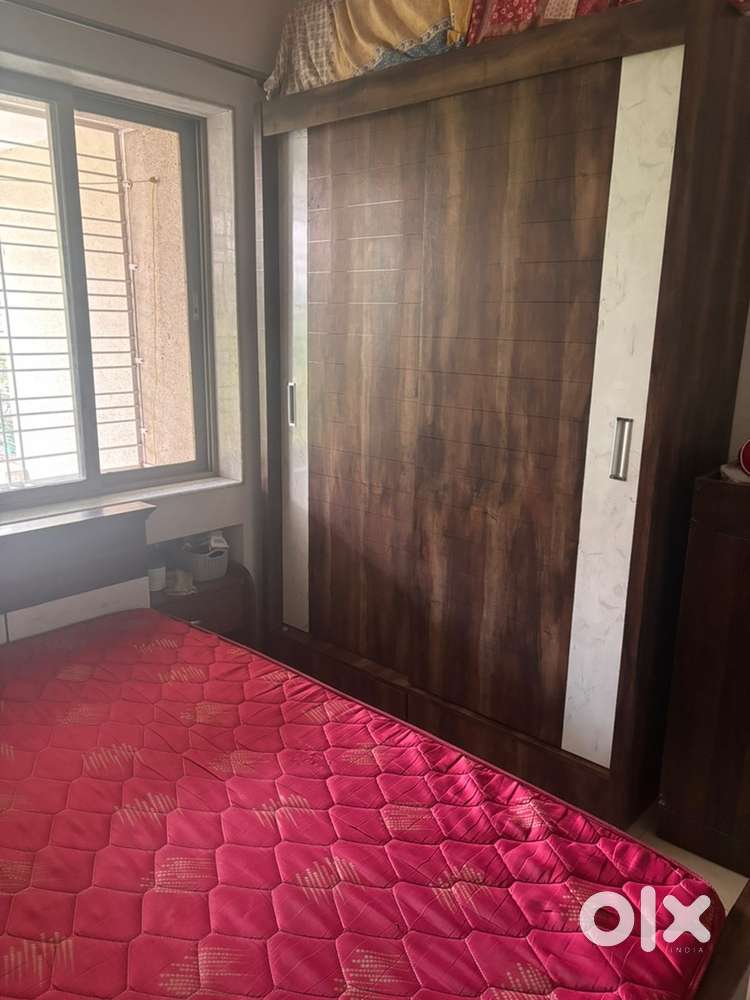 Queen Double bed and wardroobe