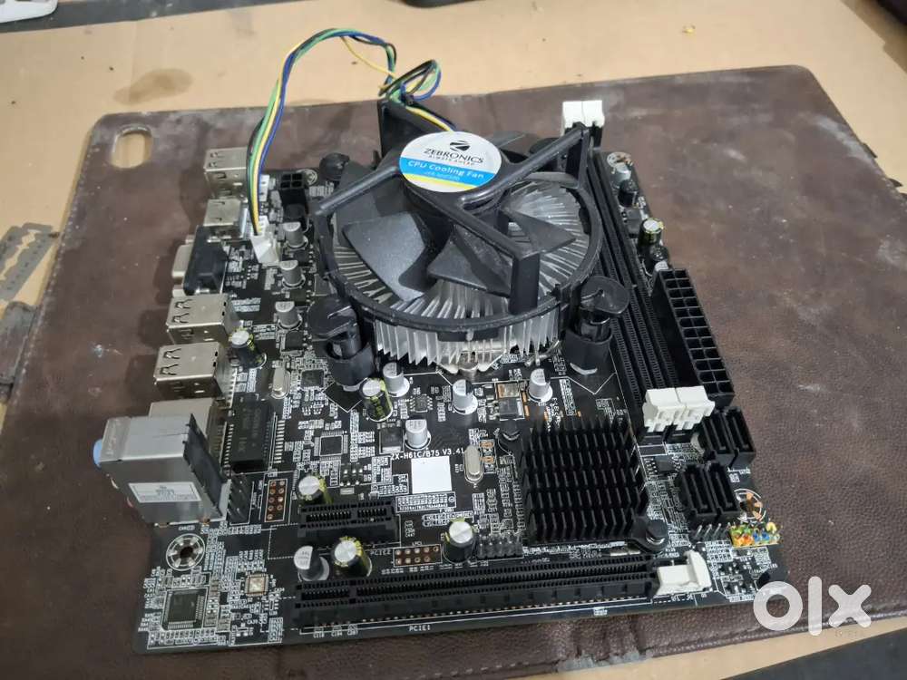 Zebronics H61 motherboard.