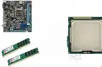 Motherboard,Ram, proccesar Combo