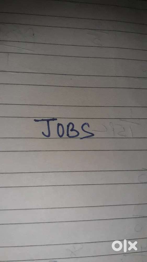 Jobs for delivery person, loading boy, computer operator