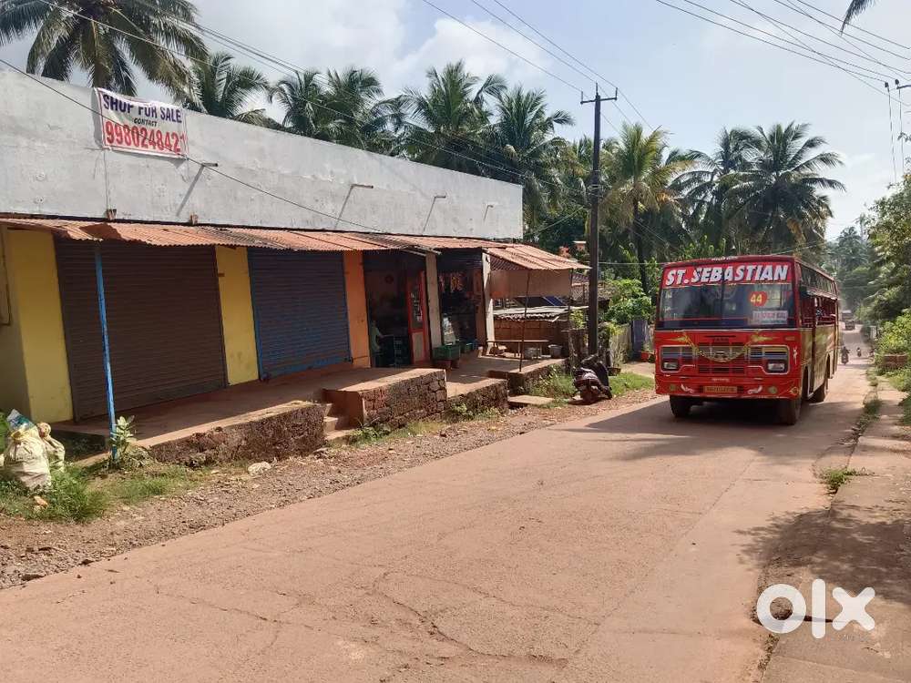 Commercial 4 shops,+1bhk house in kumpala thokottu mangaluru karnataka