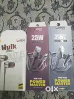 Type C and B wire  and Earphone