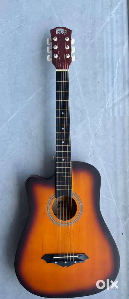 Intern INT-38C-L-SB Left Hand Acoustic Guitar