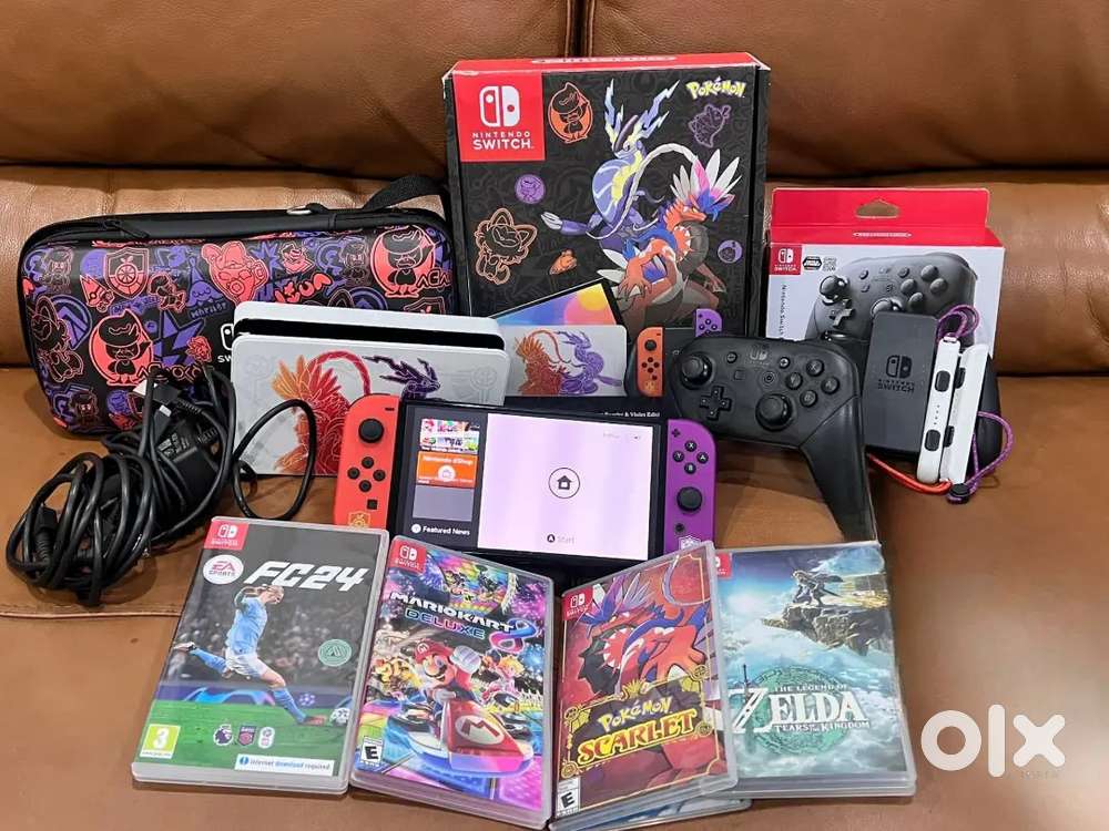 Nintendo Switch OLED Model Pokémon Scarlet & Violet Edition