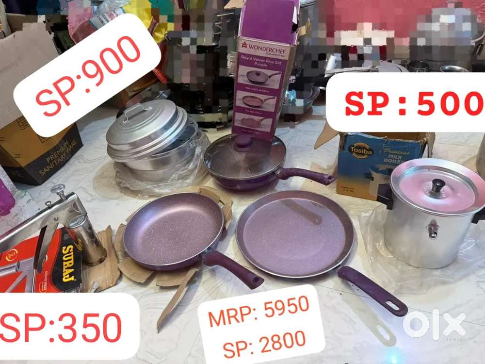New kitchen items unused