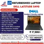 GRAB IT NOW! Premium Refurbished Dell 5490 Supreme Performance Laptop