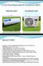 1.5 TON AC 3 STAR HEAVY DUTY BRAND NEW CLOSED BOX
