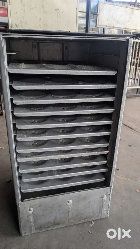 Kitchen equipment in tiffins