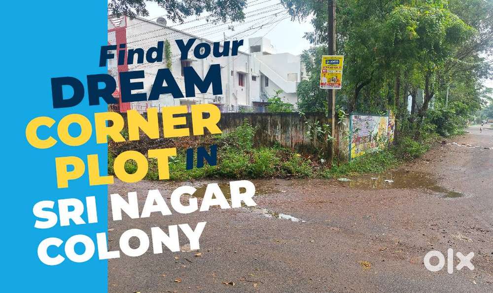 LUXURY CORNER PLOT SALE IN SRI NAGAR COLONY