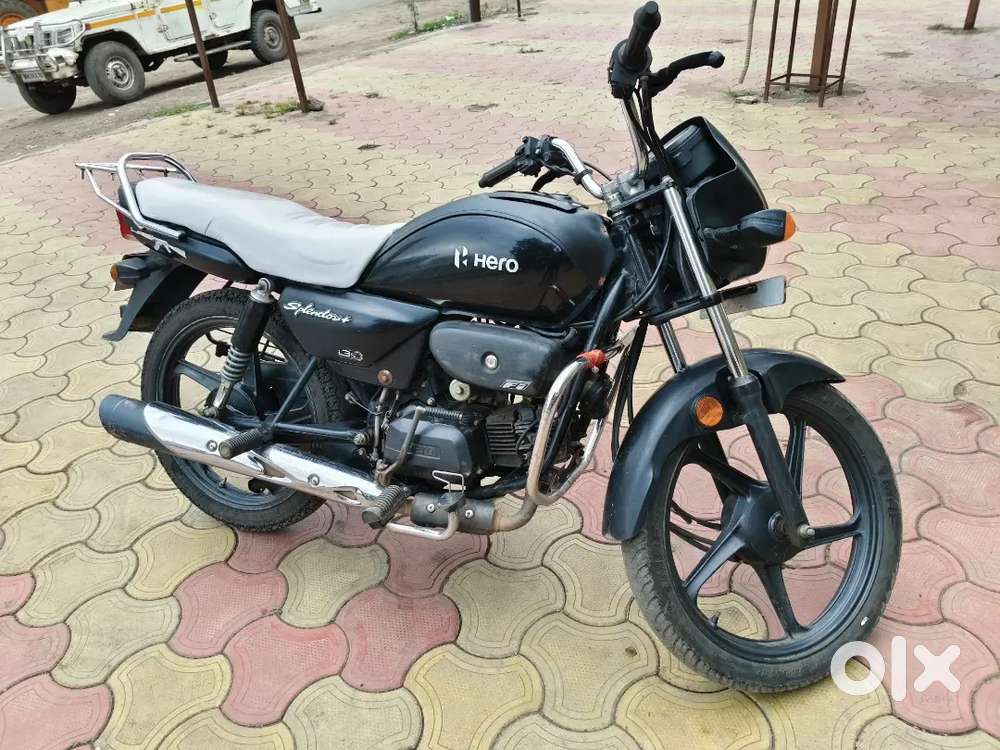 Splendor Plus Black Colour Good Condition Bike