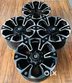 Lenso 18 inch wheels for fortuner hilux  endeavour Set of 4