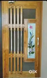 Stylish Teak Wood Jali Doors & Windows 349/sq.ft Easy EMI Options