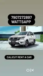 Innova & crysta for Rent in calicut