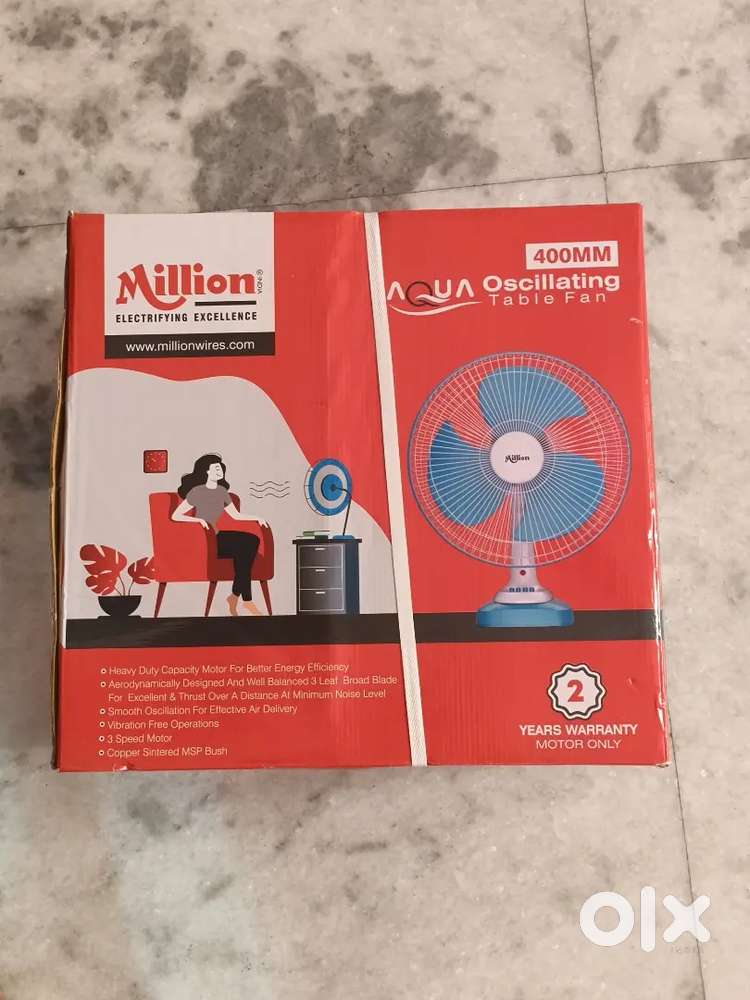 Million Tower Fan High Speed Brand new Sealed pic