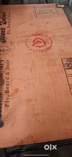 Folding wooden