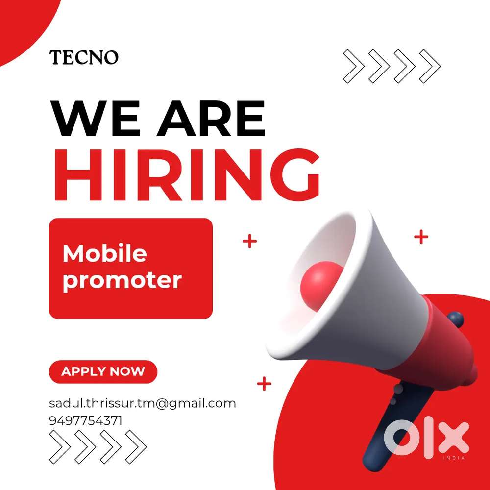 Tecno mobile phone sales promoter