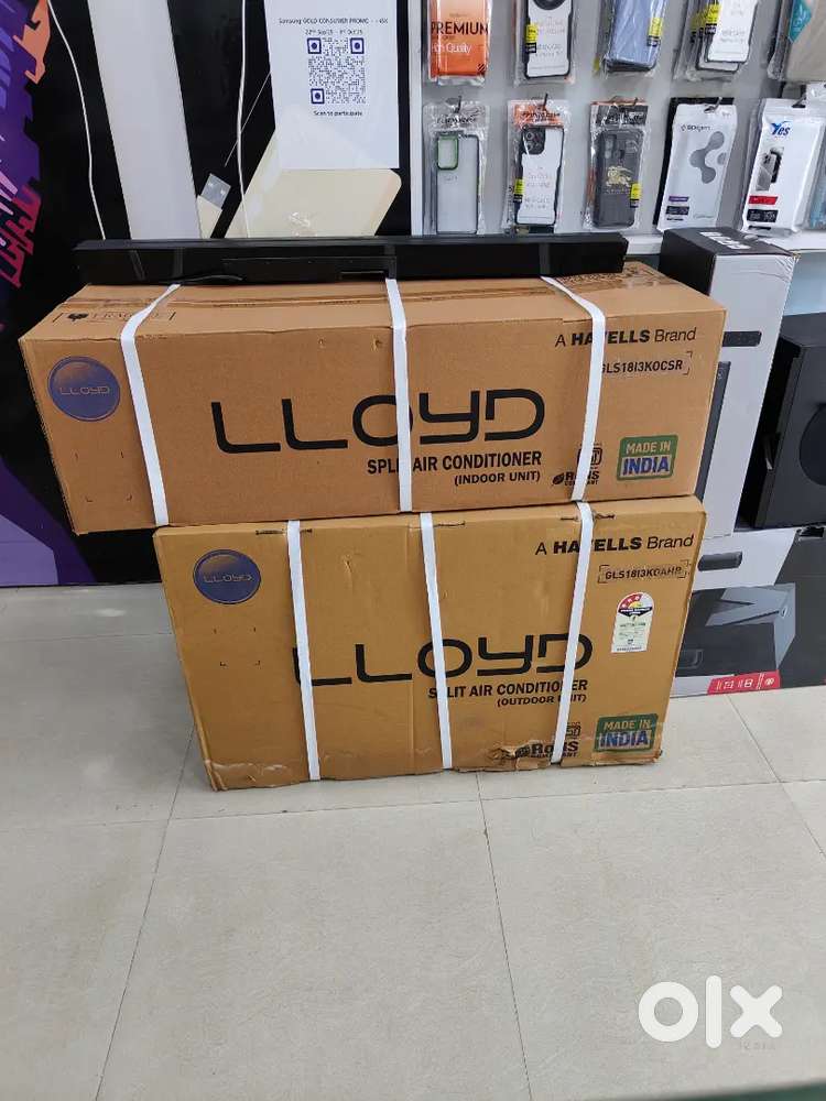 Lloyd 1.5ton 3star ac brand new sealed pieces available