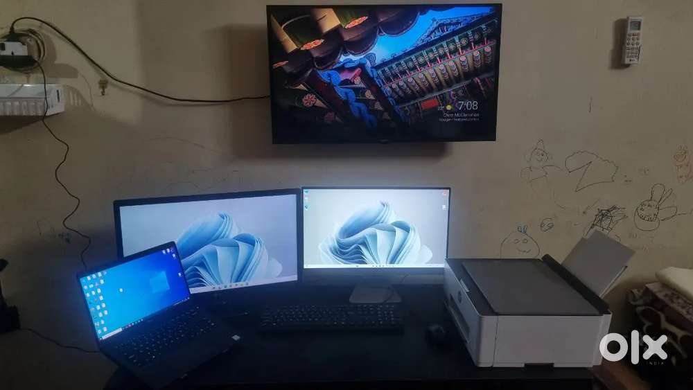 Computer set(Computer, Laptop, Monitor, Hard disk, Printer)