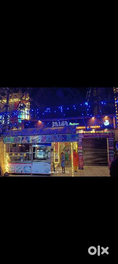 Delivery boy in restaurant