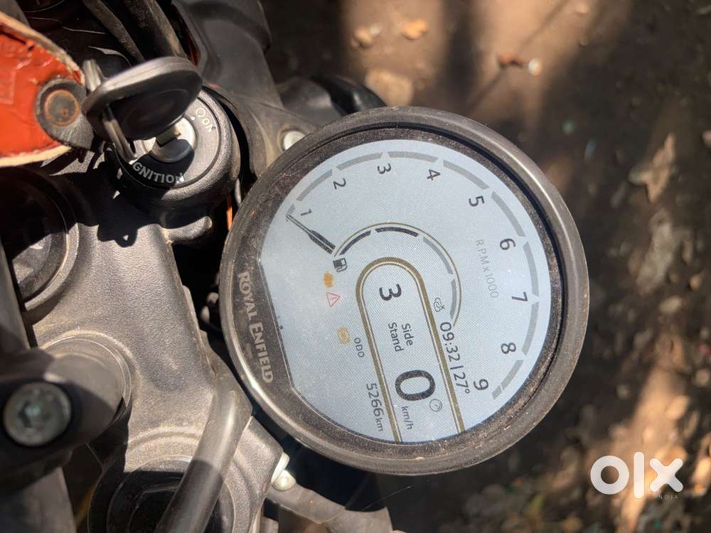 brand new bike with only 5300km driven