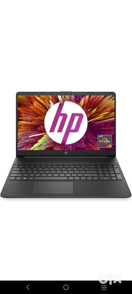 Hp Ryzen 3 laptop less used