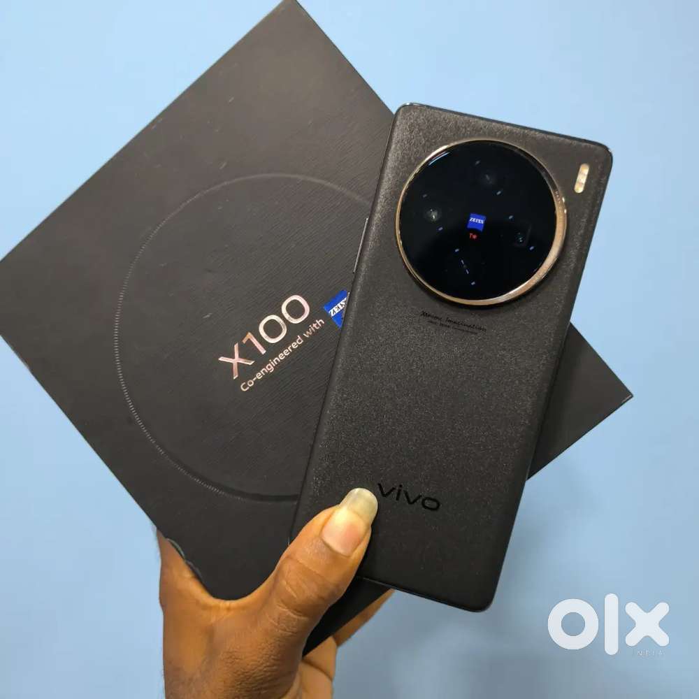 Vivo X100 5G 16GB 512 device box exchange available