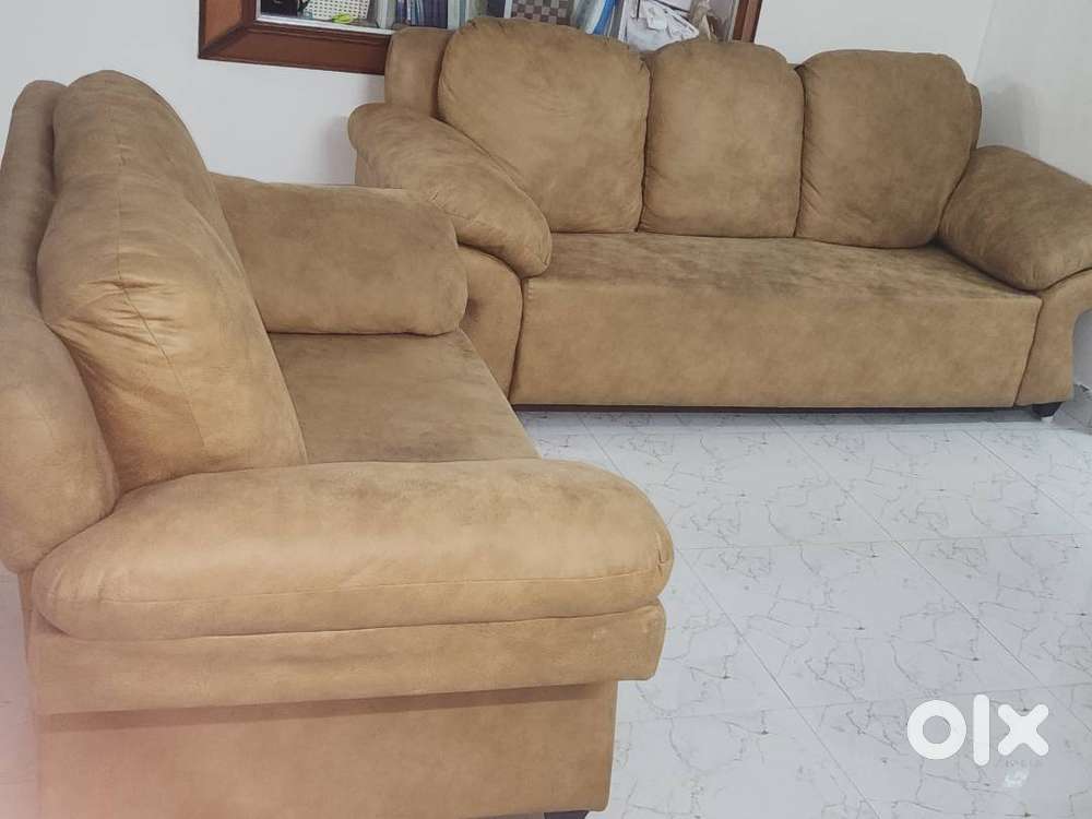 sofa set, consisting of one 3-seater and one 2-seater couch