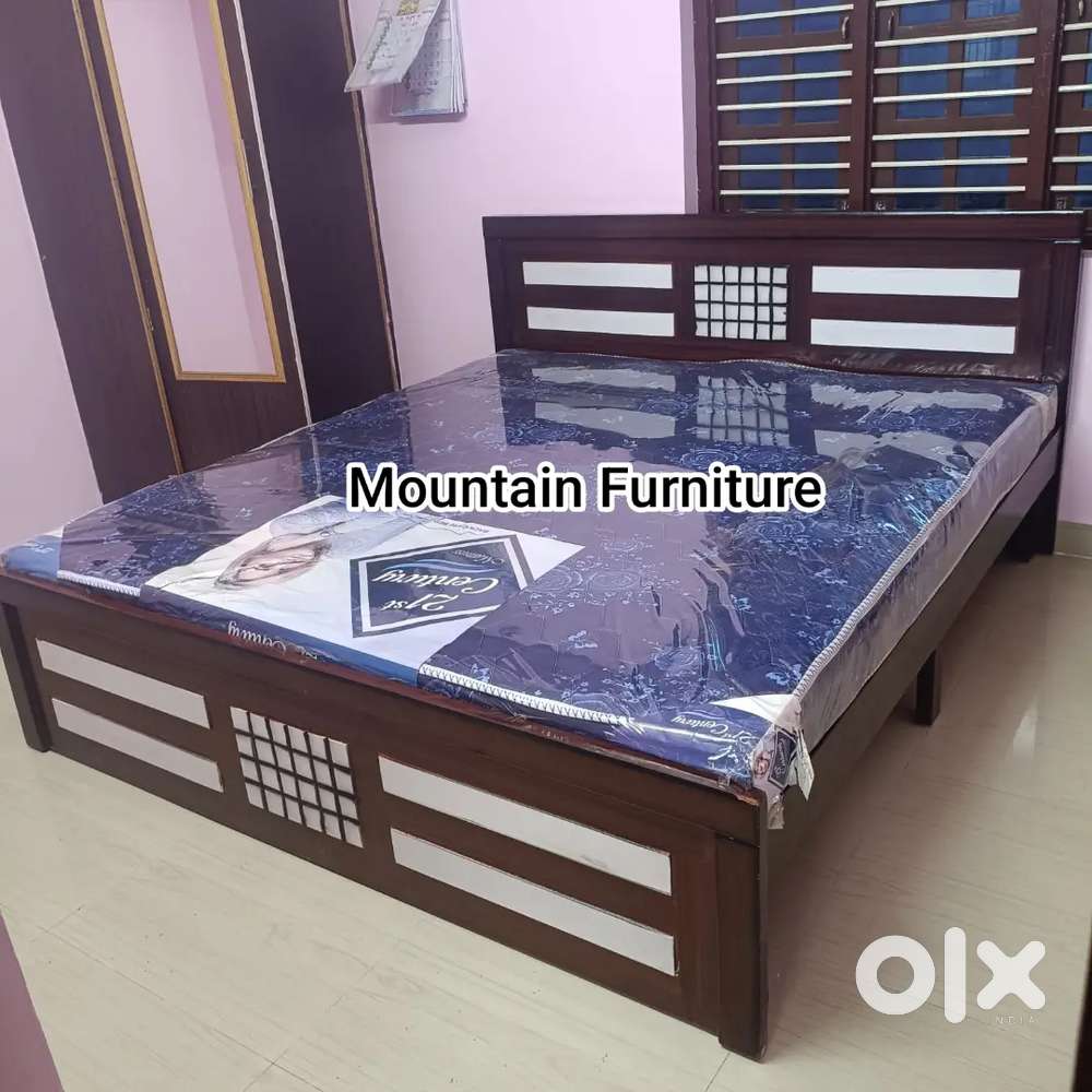 New luxury model kingb size with out storage cot with affordable price