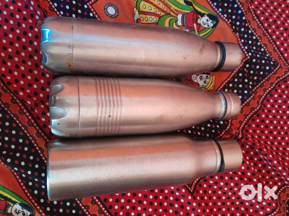 Combo pack of 3 steel bottles