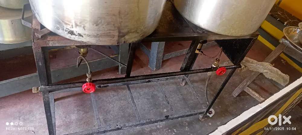 Gas stove & billing table