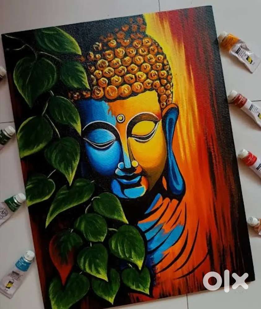 Canvas paintings and potrait Sketch