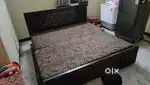 Sof-cum bed, Almirah, computer table and temple