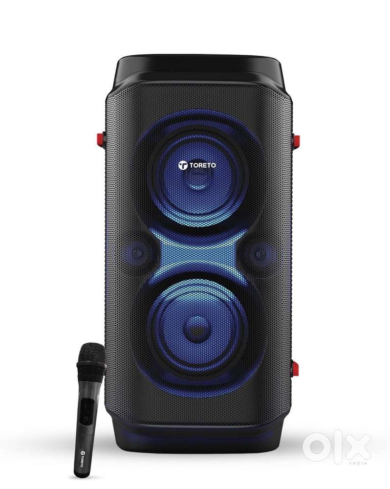 Portable Tower Speaker 100Watt with Wireless Mic