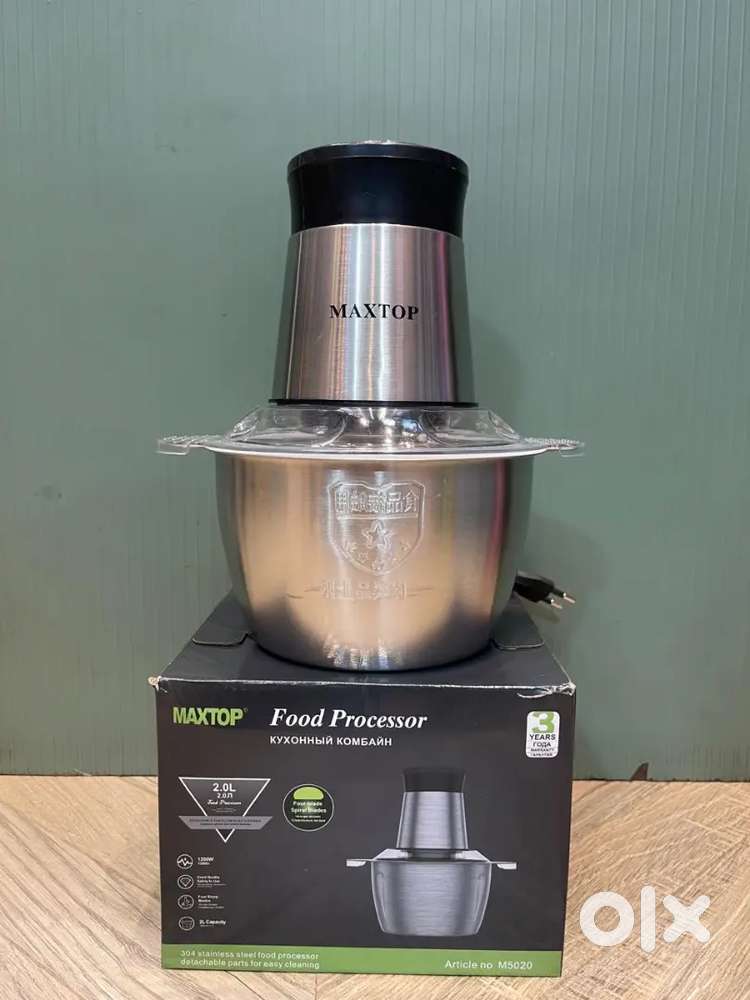 Maxtop Stainless Steel Electric Chopper  2L