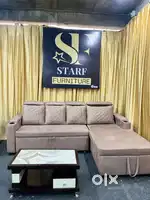 L shape sofa with lounger